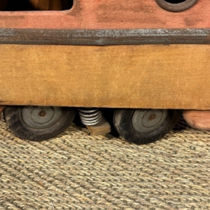 tren de madera vintage