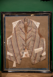 Arte textil antiguo chaleco francés