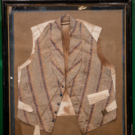 Arte textil antiguo chaleco francés