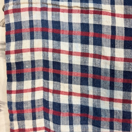 plaid francés antiguo