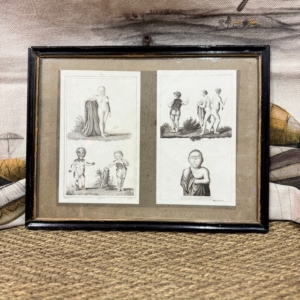 grabado francés siglo XIX original