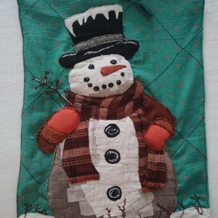 cuadro textil Pili Iglesias