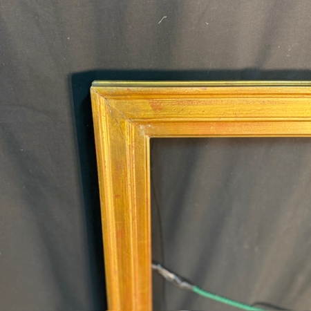 marco antiguo dorado para pintura