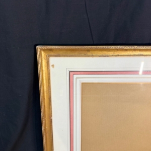 marco vintage dorado