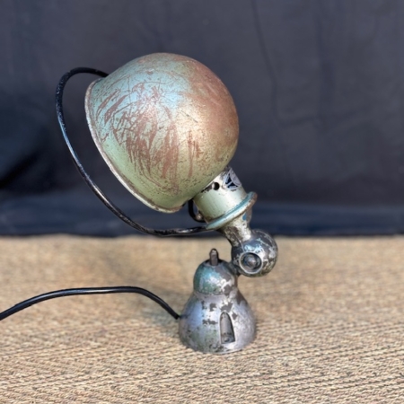 lampara industrial jielde gris vintage