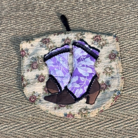 cuadro textil pili iglesias